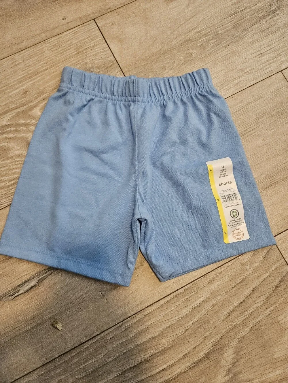 NWT Wonder Nation Toddler Boy Jersey Shorts Lot of 5 Size 3T Blue Navy...